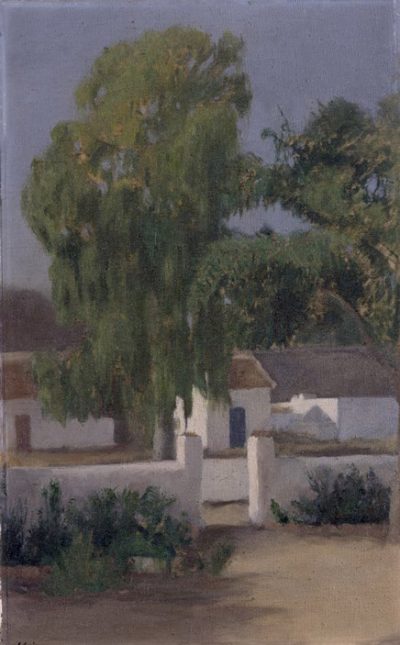 Arroyo de la Miel. 1967. Óleo sobre tela. 73×45,5 cm